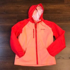 Columbia youth rain jacket